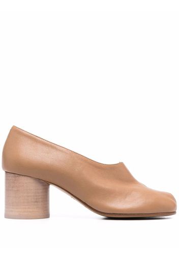 Maison Margiela Tabi slip-on pumps - Brown