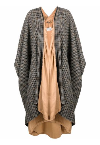 Maison Margiela multi-panel long-sleeve coat - Brown