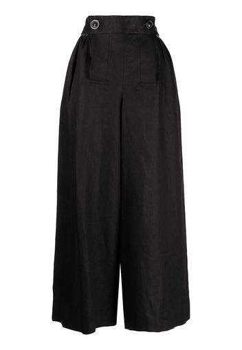 Maison Margiela button-fastening waist t rousers - Black