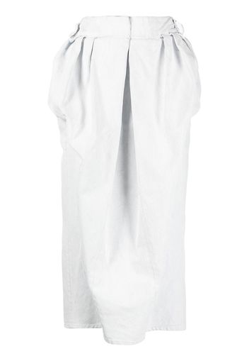 Maison Margiela high-waisted midi-skirt - White