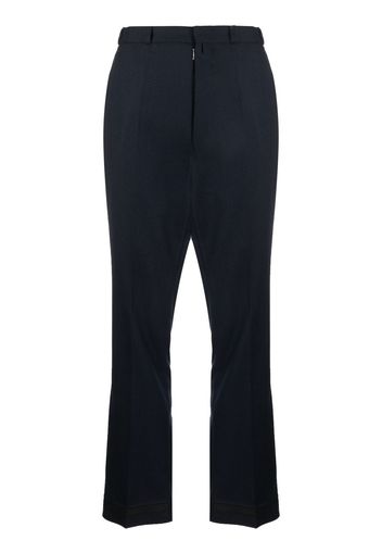 Maison Margiela four-stitch wool trousers - Blue