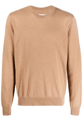 Maison Margiela round neck jumper - Brown