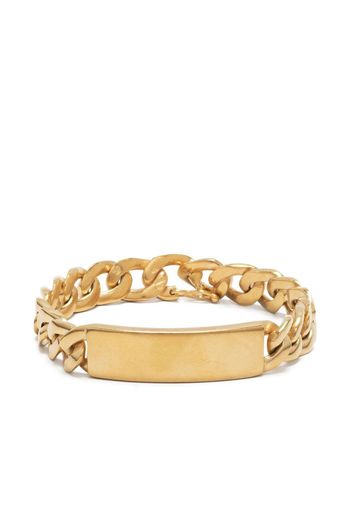 Maison Margiela curb-chain sterling-silver bracelet - Gold