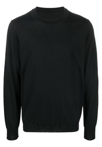 Maison Margiela crew neck jumper - Black