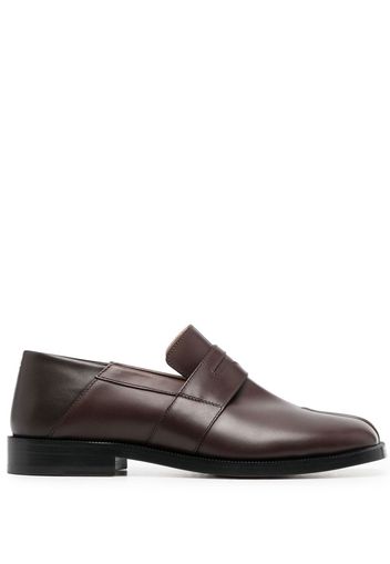 Maison Margiela collapsible-heel Tabi loafers - Brown