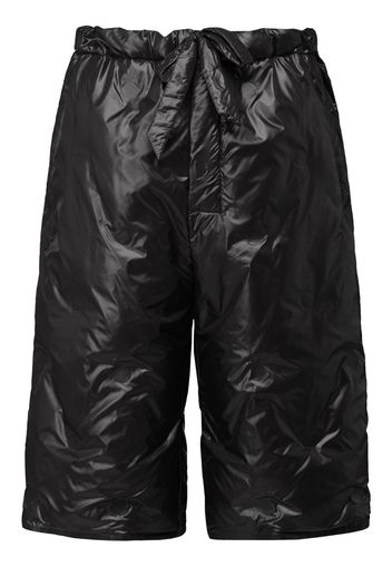 Maison Margiela padded straight-leg shorts - Black