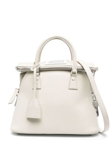 Maison Margiela 5AC leather tote bag - Neutrals