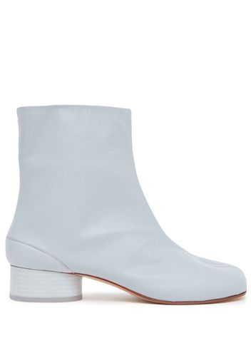 Maison Margiela Tabi leather ankle boots - Blue