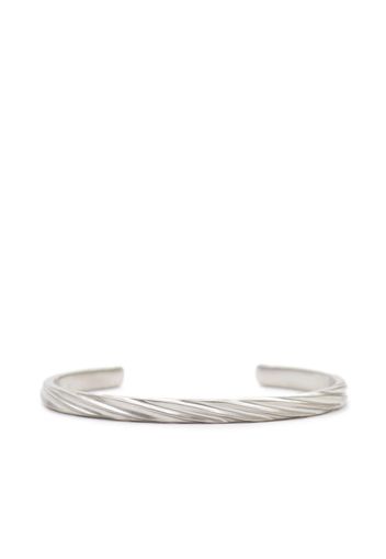 Maison Margiela twisted bangle bracelet - Silver