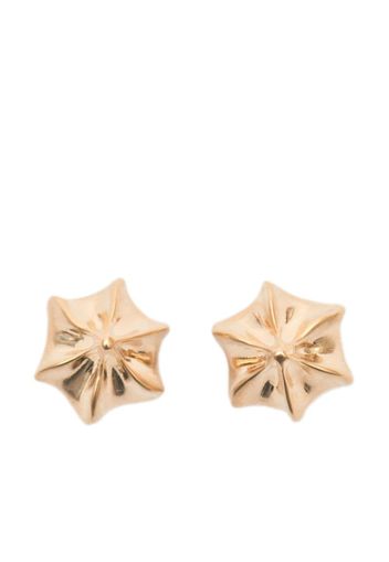 Maison Margiela polished stud earrings - Gold