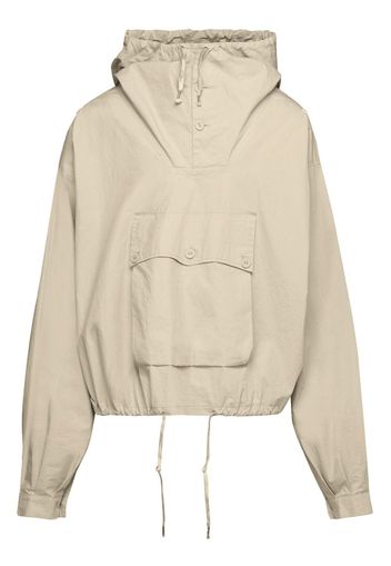 Maison Margiela pouch-pocket hooded performance jacket - Neutrals