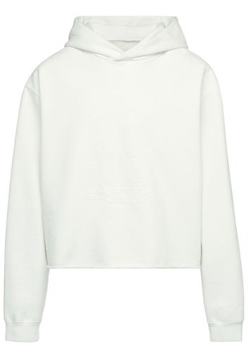 Maison Margiela cotton long-sleeve hoodie - Green