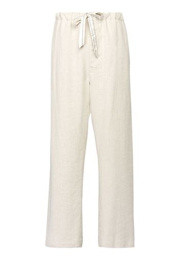 Maison Margiela wide-leg drawstring trousers - CORD