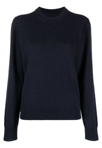 Maison Margiela crew-neck long-sleeve jumper - Blue