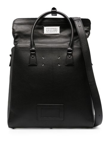 Maison Margiela 5ac Daily Vertical leather backpack - Black