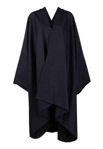 Maison Margiela wrapped draped coat - Blue