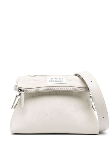 Maison Margiela foldover leather shoulder bag - Neutrals