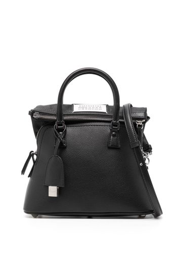 Maison Margiela signature-numbers-motif shoulder bag - Black