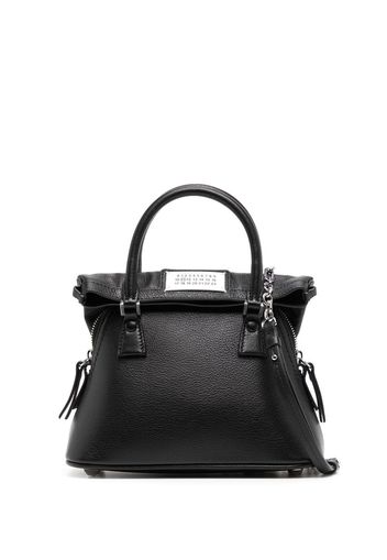 Maison Margiela signature-numbers-motif shoulder bag - Black