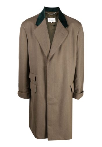 Maison Margiela Work-In-Progress wool coat - Brown