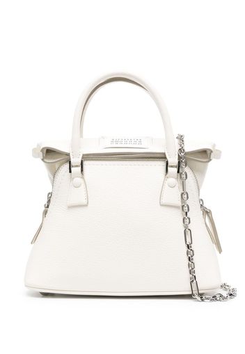 Maison Margiela micro 5AC Classique leather shoulder bag - Neutrals