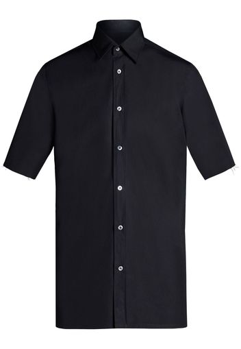 Maison Margiela short-sleeve cotton shirt - Black