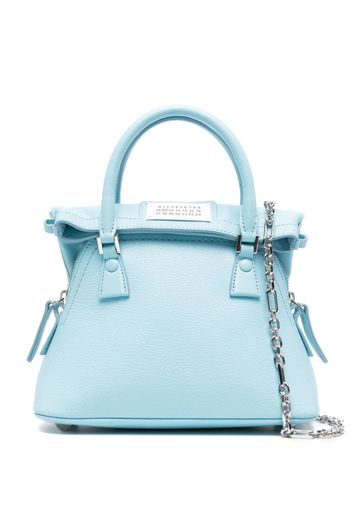 Maison Margiela 5AC leather tote bag - Blue