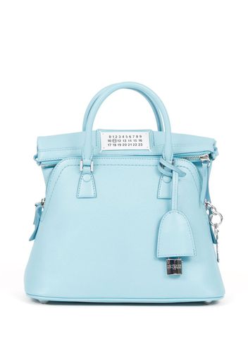 Maison Margiela 5AC Classique grained leather bag - Blue