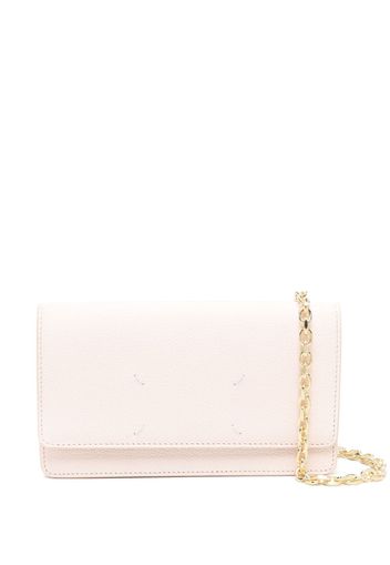 Maison Margiela four-stitch leather shoulder bag - Pink