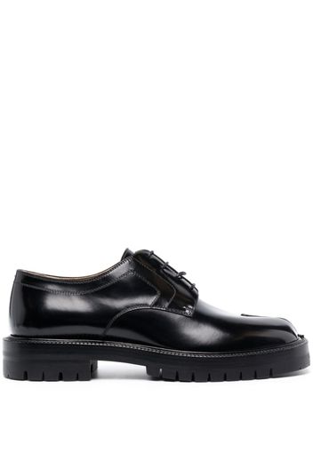 Maison Margiela Tabi-toe lace-up shoes - Black