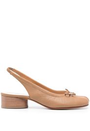 Maison Margiela Tabi slingback pumps - Neutrals