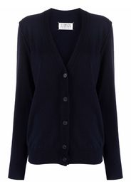 Maison Margiela V-neck cashmere cardigan - Blue