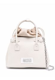 Maison Margiela small drawstring tote bag - Neutrals