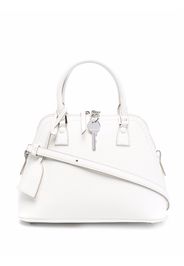 Maison Margiela small 5AC structural zipped tote bag - White