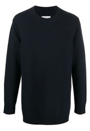 Maison Margiela wool crew-neck jumper - Blue