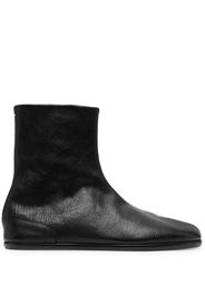 Maison Margiela tabi-toe leather boots - Black