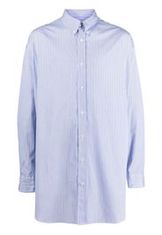 Maison Margiela long-sleeve stripe shirt - Blue