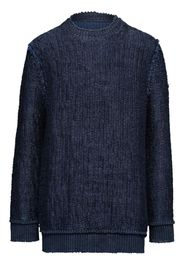 Maison Margiela crew-neck knitted jumper - Blue