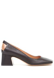 Maison Margiela Décortiqué square-toe pumps - Black