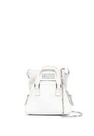 Maison Margiela Classique Baby leather mini bag - White