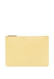 Maison Margiela large stitch-detail pouch - Yellow