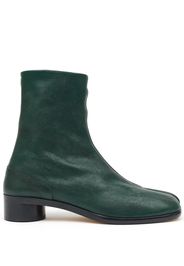 Maison Margiela Tabi 30mm leather ankle boots - Green