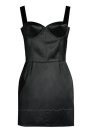 Maison Margiela bustier-style mini dress - Black