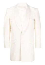 Maison Margiela single-breasted wool blazer - White