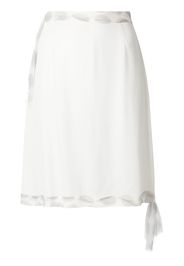 Maison Martin Margiela Pre-Owned skirt tie side skirt - White