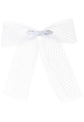 Maison Michel Aya hair-bow - White