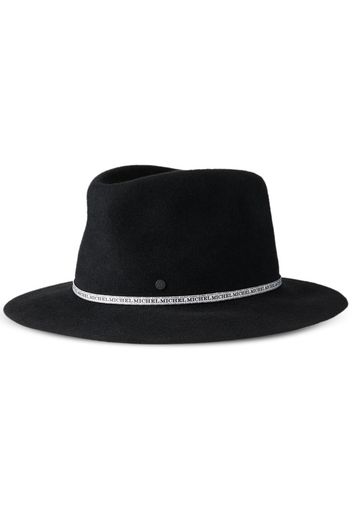 Maison Michel Andre collapsible fedora hat - Black