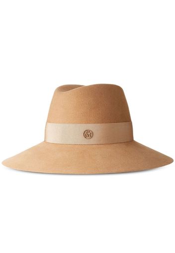 Maison Michel Kate wool felt fedora - Neutrals