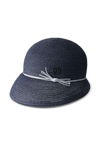 Maison Michel Patty visor hat - Blue