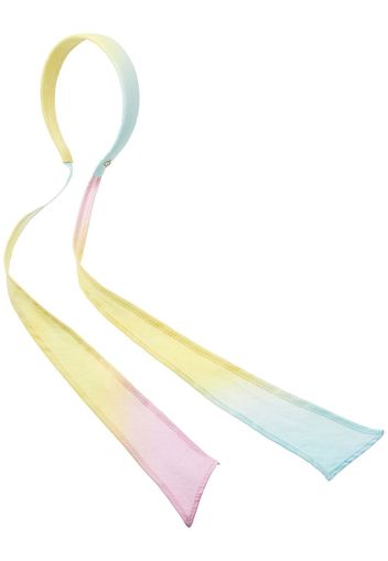 Maison Michel gradient-effect cotton headband - Multicolour